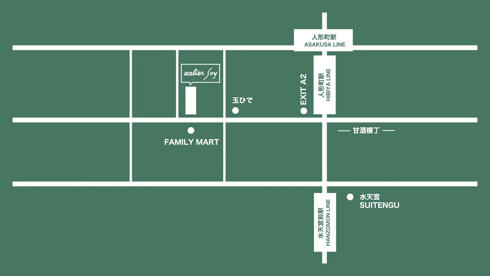 株式会社アトリエ大豆 所在地の地図